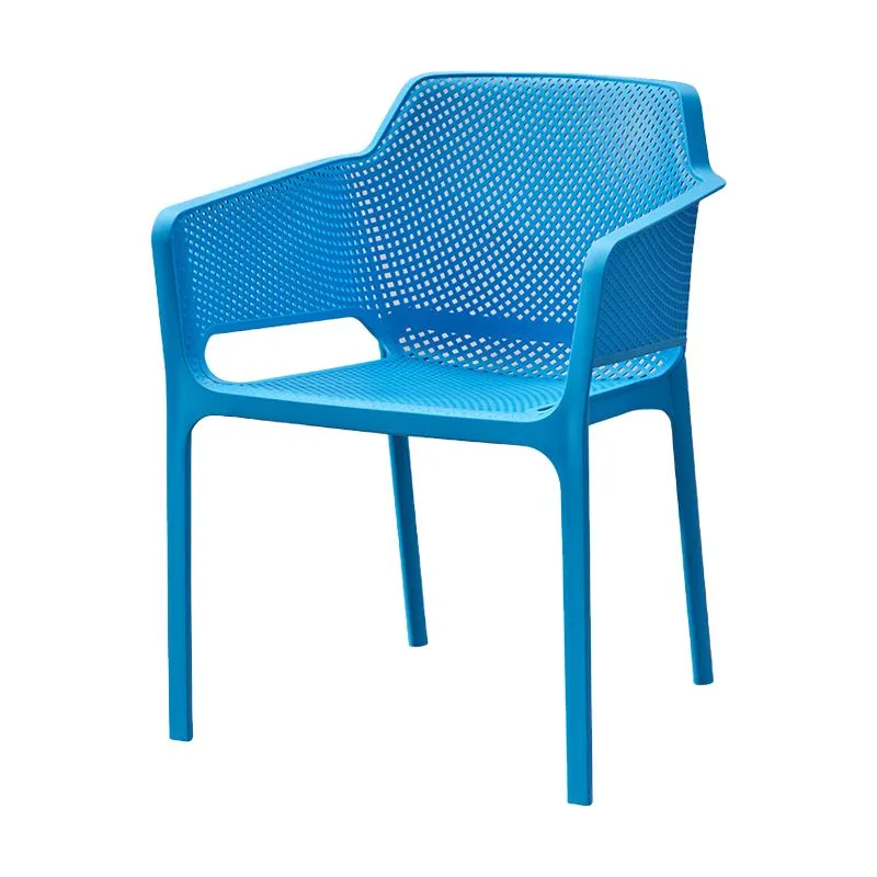 Poltrone da pranzo scandinave plastica Poltrone da pranzo impilabili per interni Clearhalo