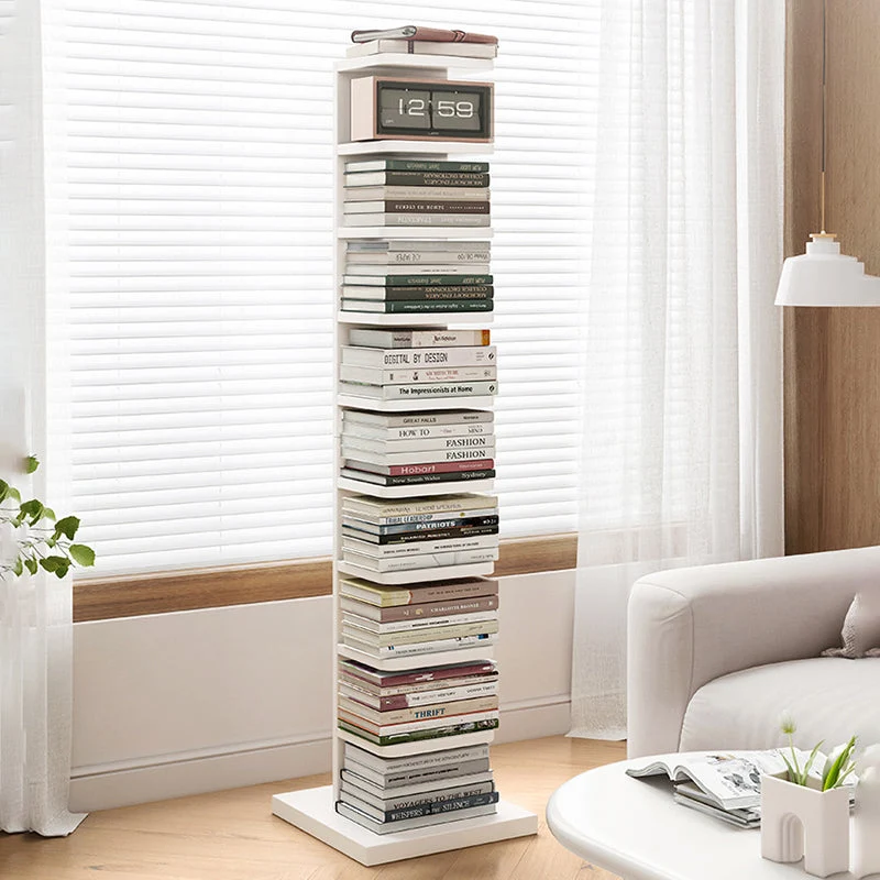 Scaffale moderno geometrico con ripiani rettangolari Libreria legno Clearhalo