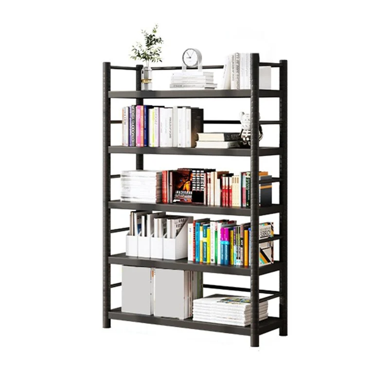 Scaffali per libreria moderni con schienale aperto metallo inclusi per l'home office Clearhalo