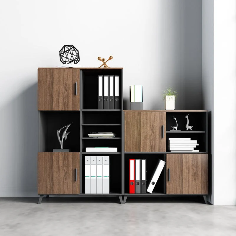 Schedario medievale moderno con struttura legno, schedario laterale Clearhalo