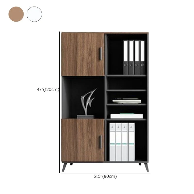 Schedario medievale moderno con struttura legno, schedario laterale Clearhalo