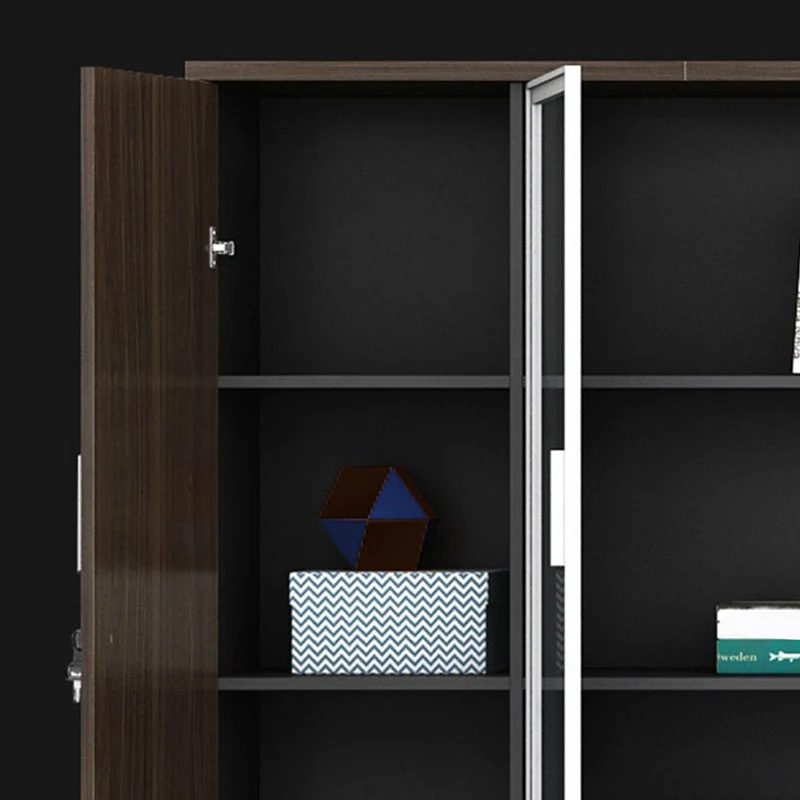 Schedario medievale moderno con struttura legno Schedario verticale Clearhalo