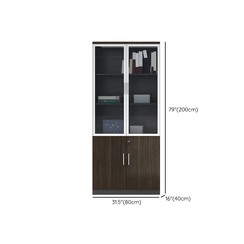 Schedario medievale moderno con struttura legno Schedario verticale Clearhalo