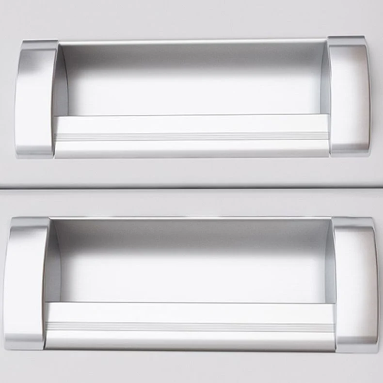 Schedario moderno con ante vetro e ripiani portaoggetti per ufficio Clearhalo