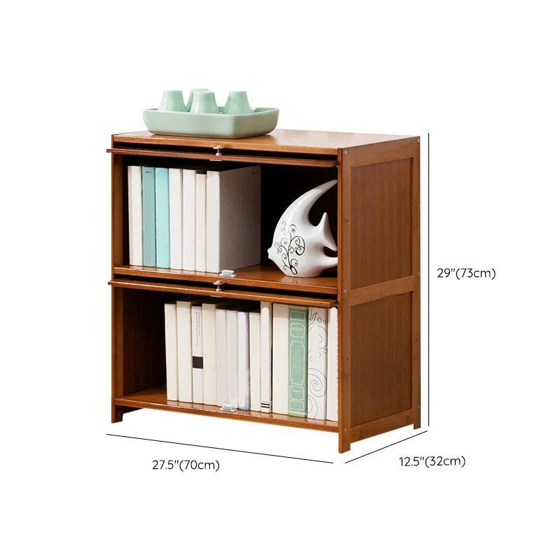 Schedario moderno medievale con struttura legno e cassetti Clearhalo
