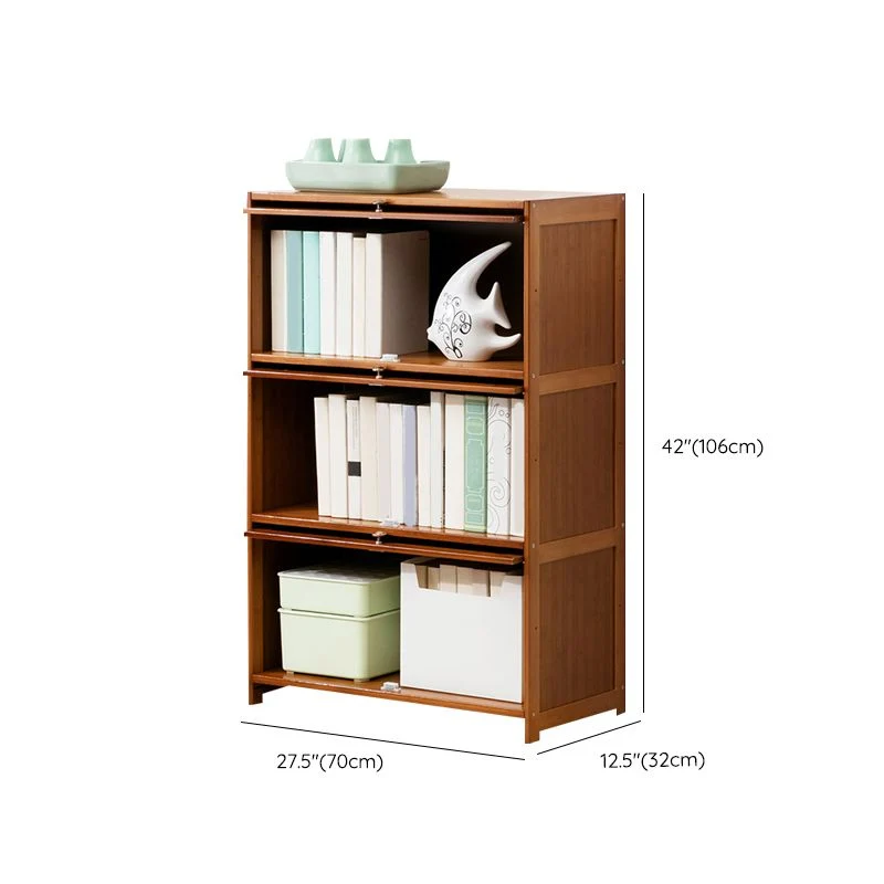 Schedario moderno medievale con struttura legno e cassetti Clearhalo