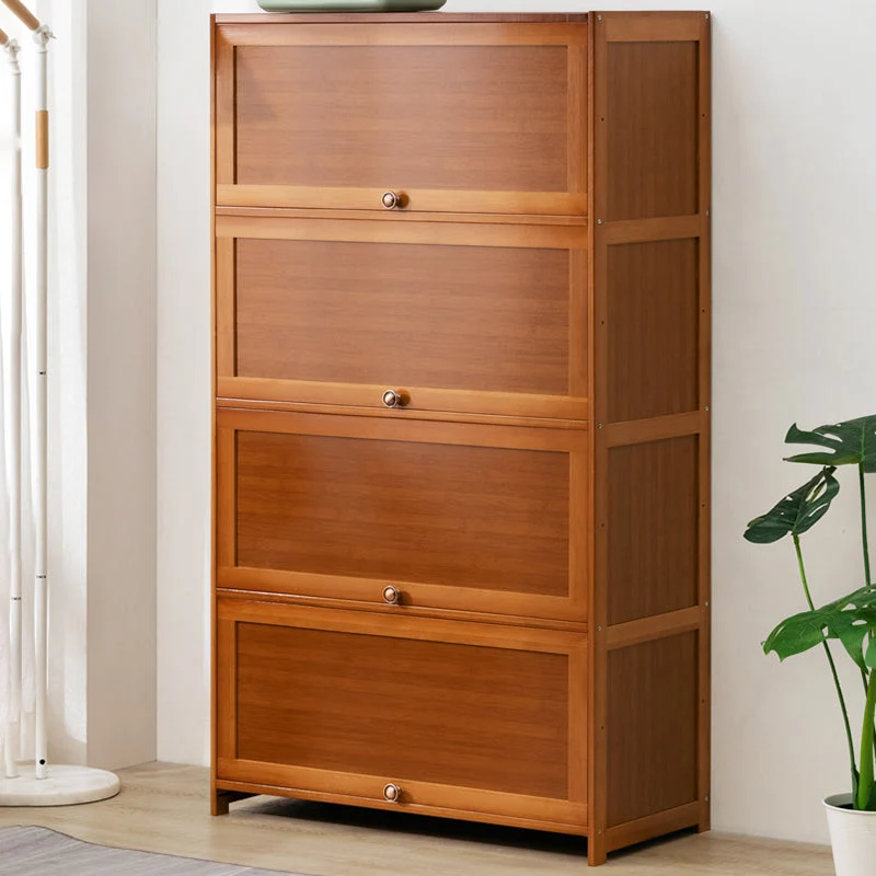 Schedario moderno medievale con struttura legno e cassetti Clearhalo