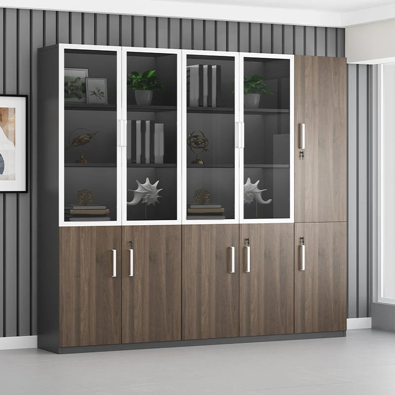 Schedario portaoggetti stile moderno Schedario verticale legno Clearhalo