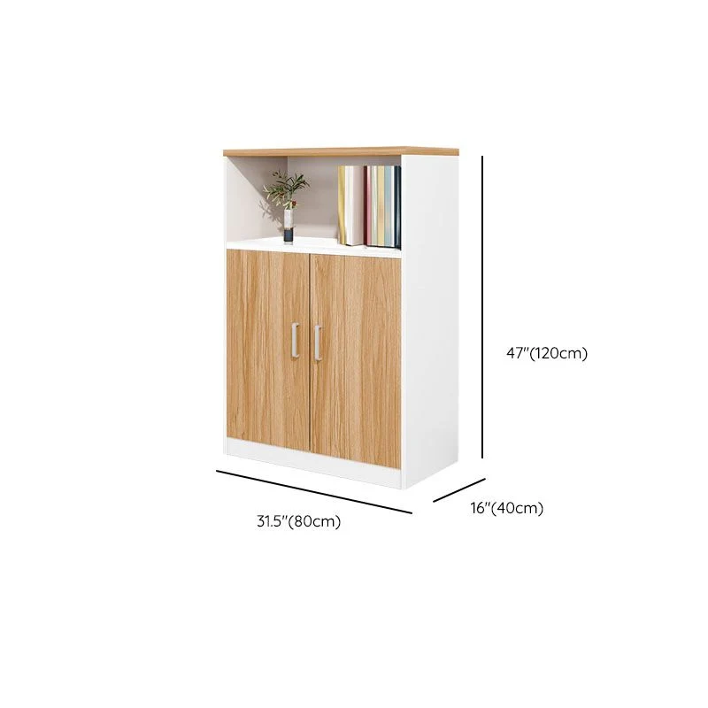 Schedario stile moderno Schedario laterale legno per ufficio domestico Clearhalo