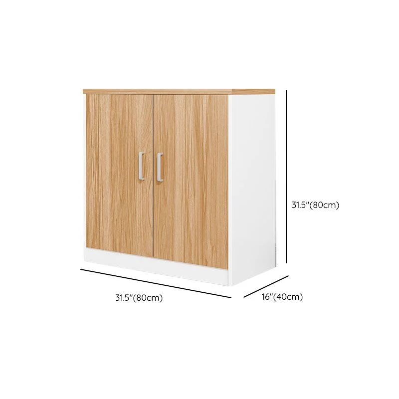 Schedario stile moderno Schedario laterale legno per ufficio domestico Clearhalo