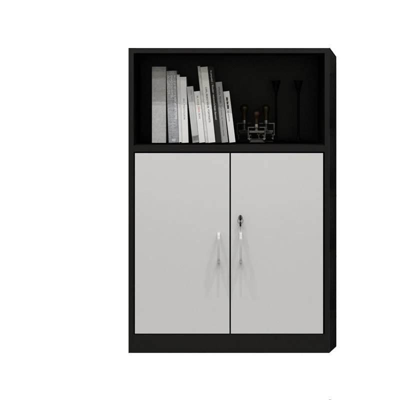 Schedario tradizionale Schedario verticale con struttura legno e serratura chiave per ufficio Clearhalo