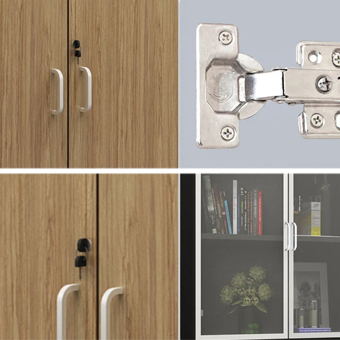Schedario tradizionale Schedario verticale con struttura legno e serratura chiave per ufficio Clearhalo