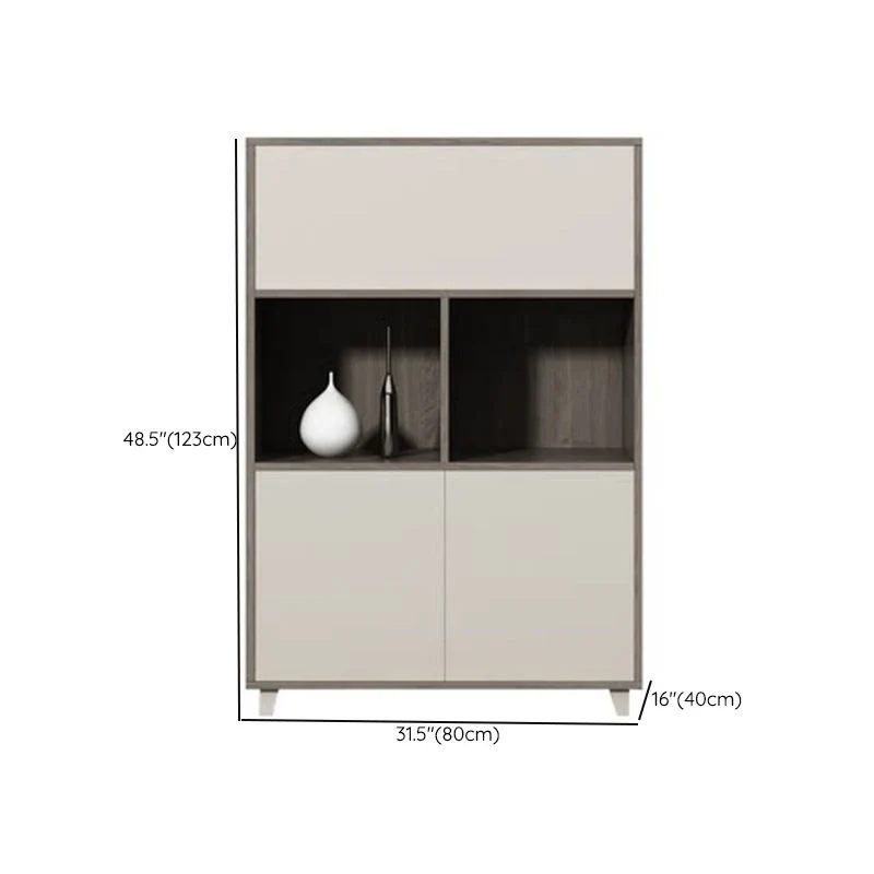 Schedario verticale legno stile industriale Schedario verticale legno per ufficio domestico Clearhalo