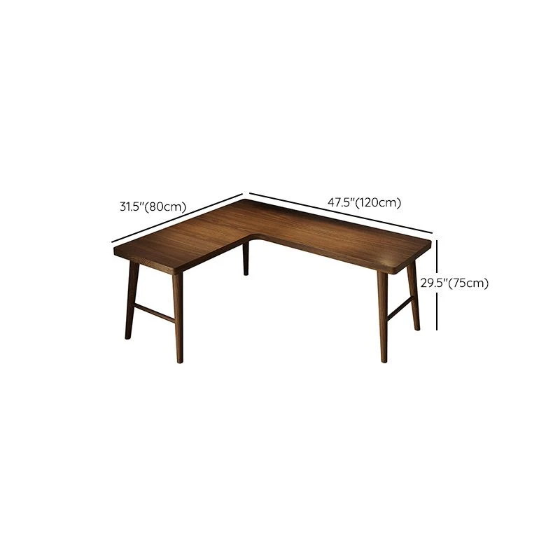 Scrittoio legno massello per camera da letto Scrivania da lavoro stile moderno Clearhalo