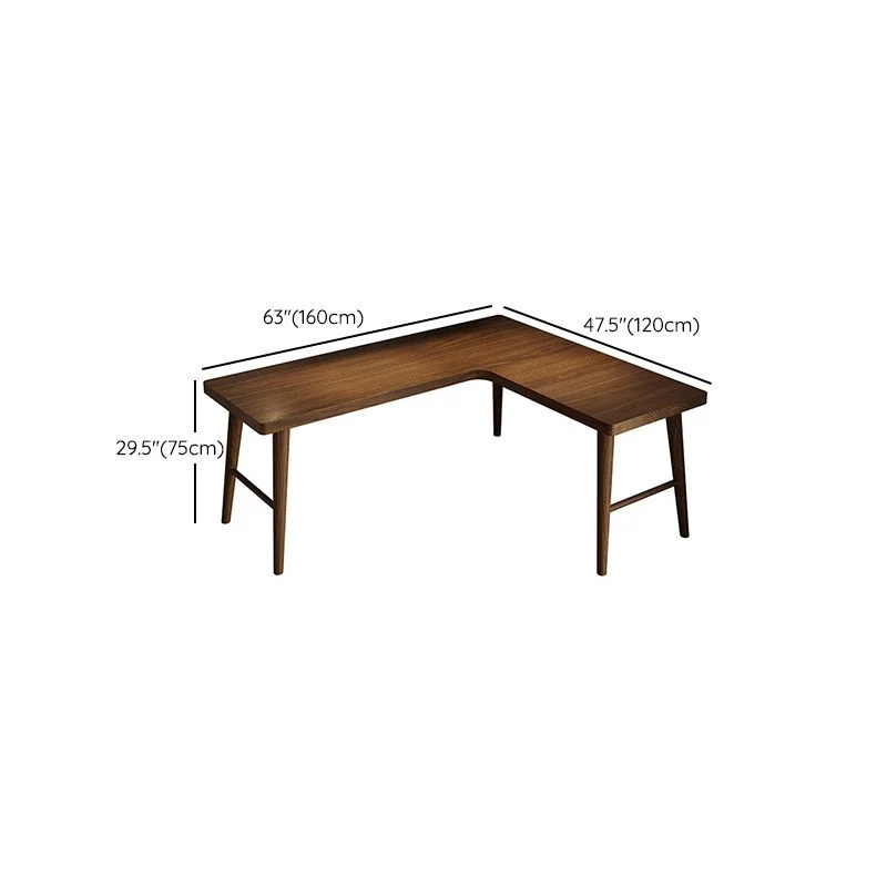 Scrittoio legno massello per camera da letto Scrivania da lavoro stile moderno Clearhalo
