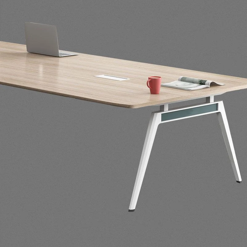 Scrittoio moderno legno massello Natural Parsons Scrittoio per ufficio Clearhalo