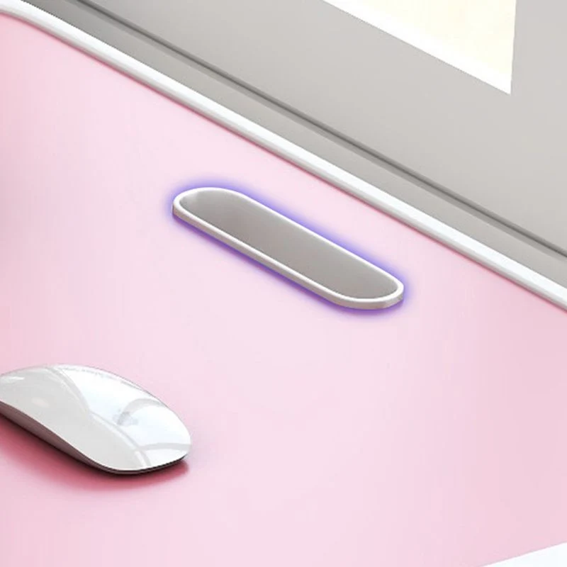 Scrivania da camera da letto da 15,75 pollici, tavolo galleggiante per laptop legno con base slitta Clearhalo