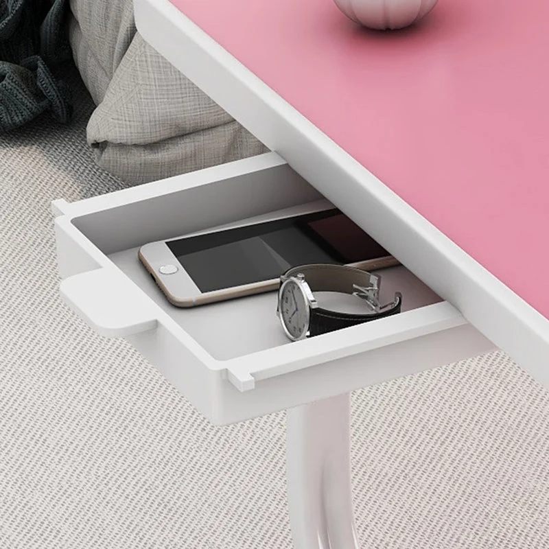 Scrivania da camera da letto da 15,75 pollici, tavolo galleggiante per laptop legno con base slitta Clearhalo