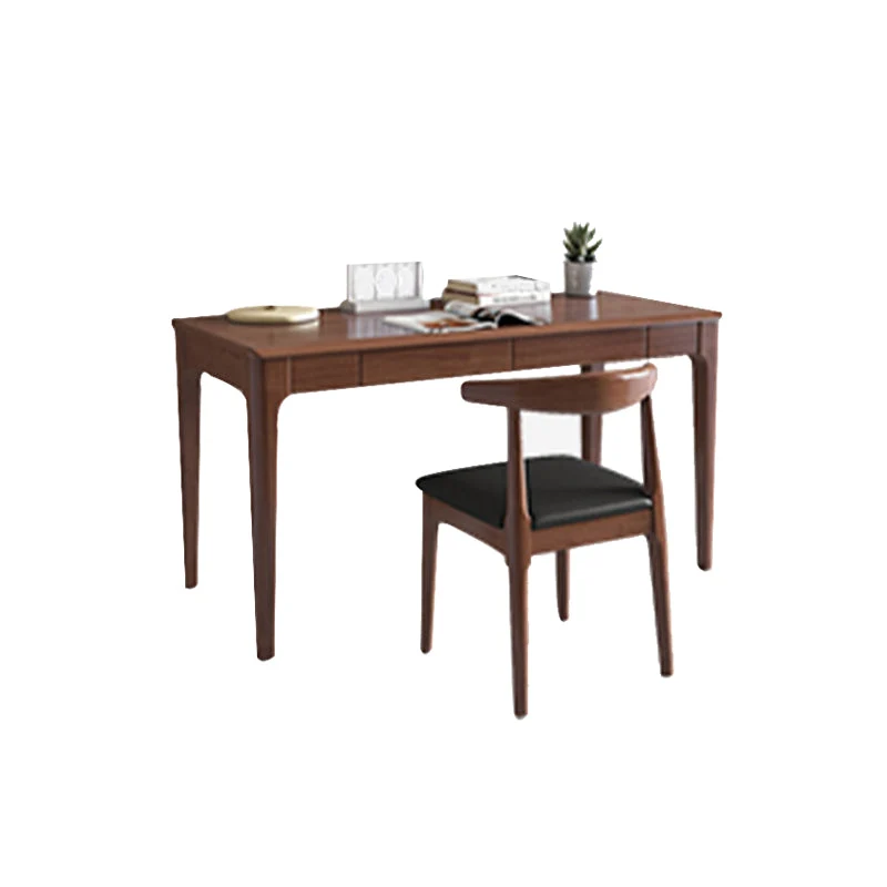Scrivania contemporanea Parsons Home Scrivania da ufficio alta 29,5 pollici con cassetto Clearhalo