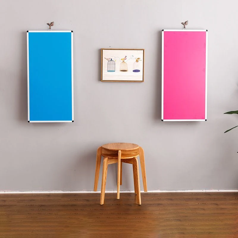 Scrivania contemporanea per ufficio scrivania rettangolare da 28 pollici rosso/blu/bianco Clearhalo