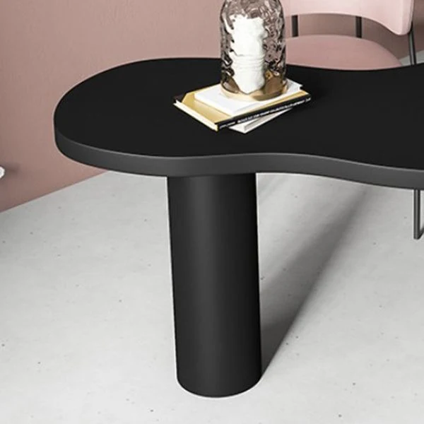 Scrivania industriale nera Scrivania da ufficio legno di pino e legno artificiale Clearhalo
