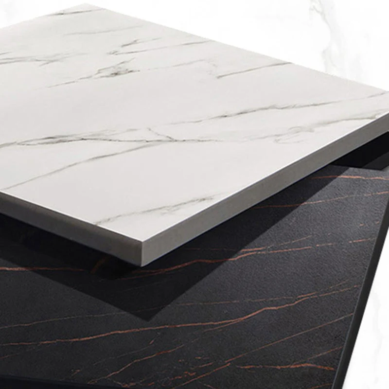 Scrivania Industriale Rettangolare Scrivania per Home Office con Gambe Metallo Clearhalo