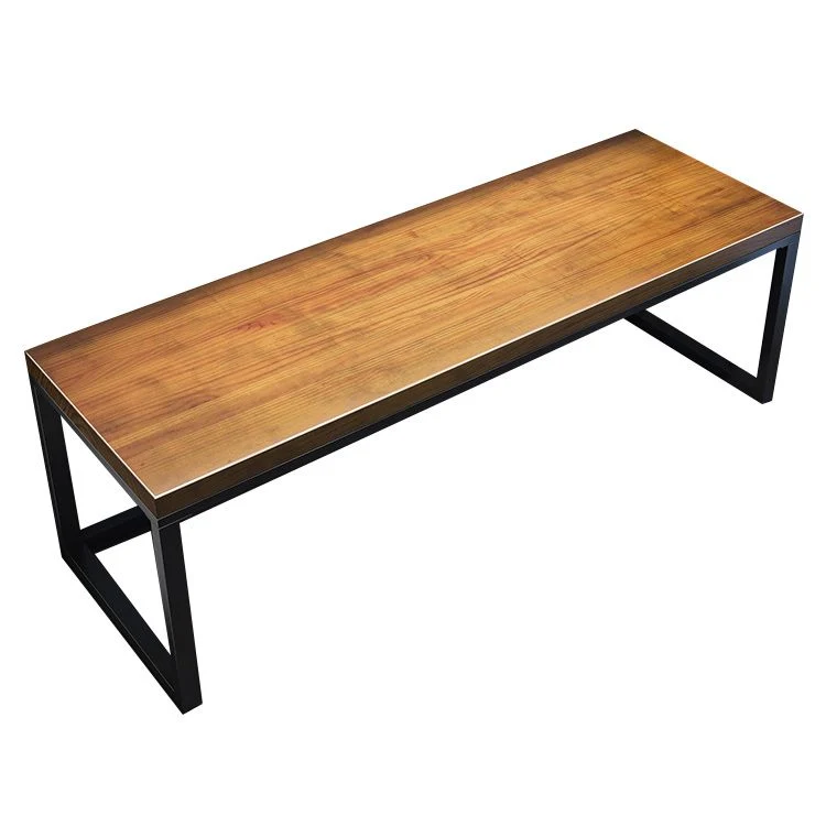 Scrivania industriale Scrivania da gioco rettangolare legno per la casa Clearhalo