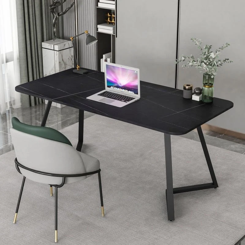 Scrivania industriale da 29 "H Scrivania rettangolare per ufficio Clearhalo