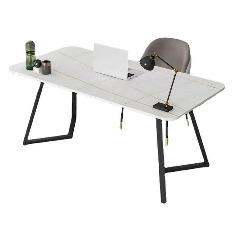 Scrivania industriale da 29 "H Scrivania rettangolare per ufficio Clearhalo