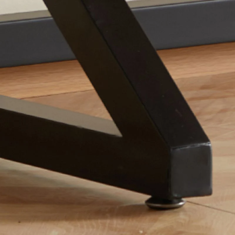 Scrivania industriale Scrivania da ufficio rettangolare legno massello di pino Clearhalo
