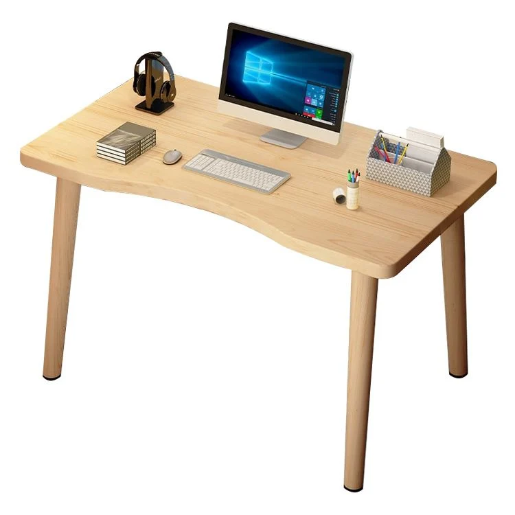 Scrivania da lavoro legno per camera da letto Moderna scrivania forma libera con 4 gambe Clearhalo
