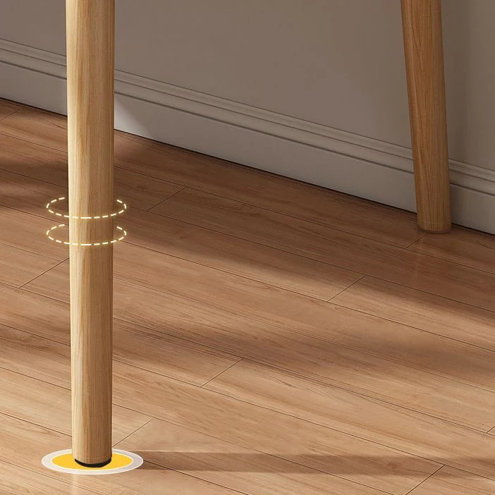 Scrivania da lavoro legno per camera da letto Moderna scrivania forma libera con 4 gambe Clearhalo