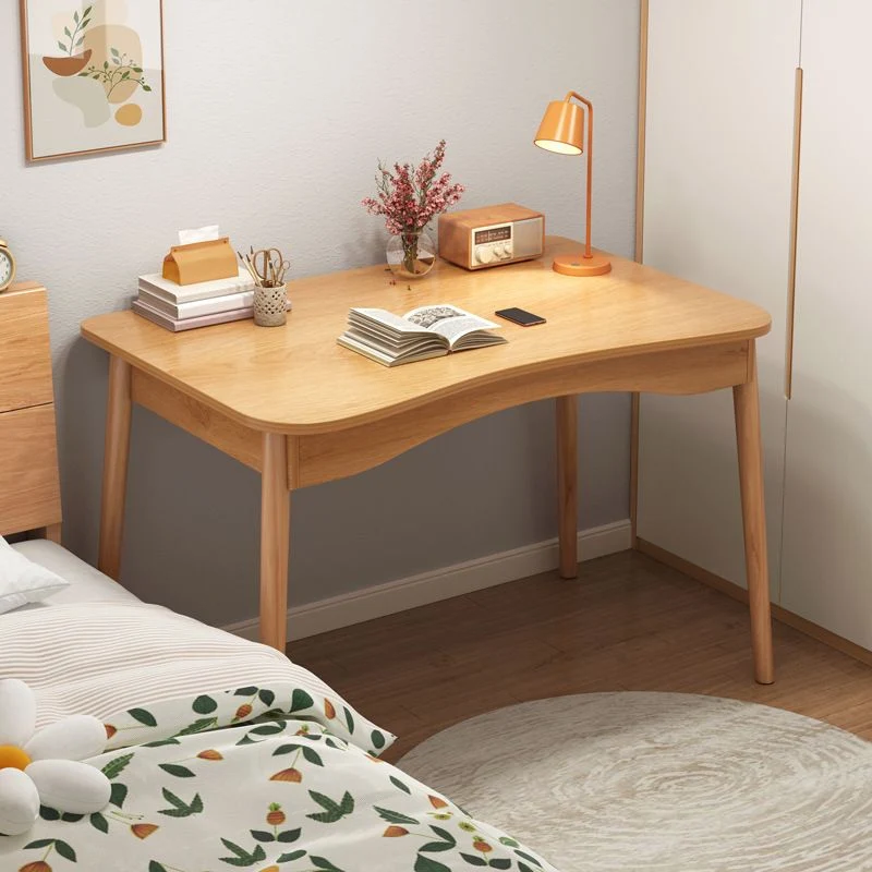 Scrivania moderna e contemporanea Scrivania legno per camera da letto Clearhalo