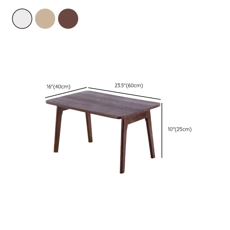 Scrivania moderna derivati del legno Parsons scrivania da ufficio per la casa Clearhalo