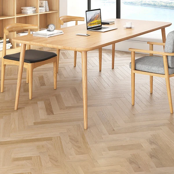 Scrivania moderna legno massello Scrivania da ufficio curva naturale Clearhalo