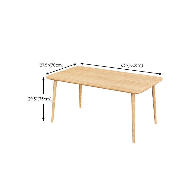 Scrivania moderna legno massello Scrivania da ufficio curva naturale Clearhalo