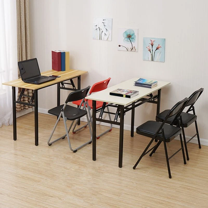 Scrivania moderna rettangolare per dormitorio Parsons Base Office Desk Clearhalo