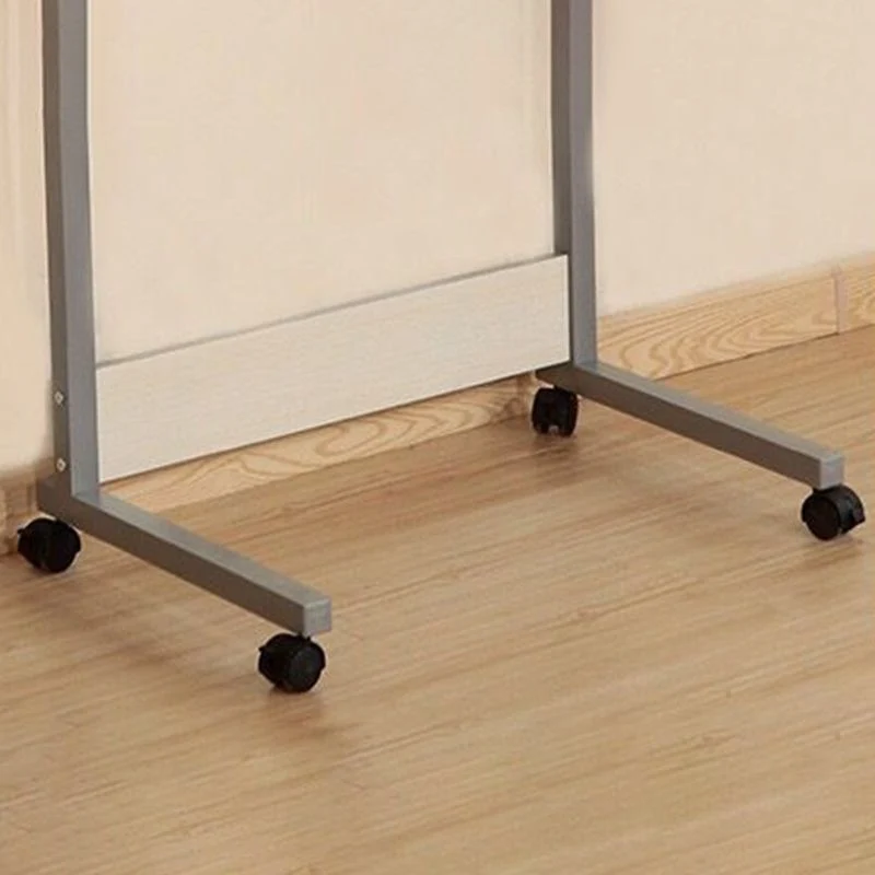 Scrivania moderna Scrivania legno con ruota piroettante Clearhalo