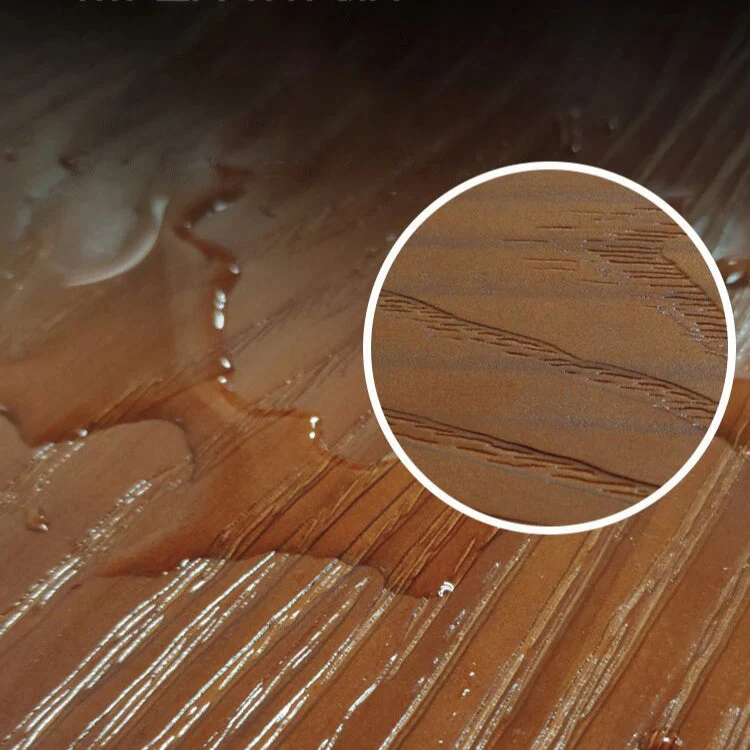 Scrivania moderna Scrivania da ufficio rettangolare legno massello color oro Clearhalo