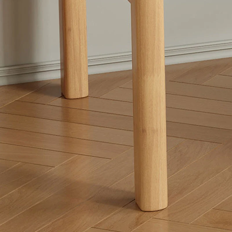 Scrivania rettangolare legno massello per ufficio domestico, alta 29,5 pollici Clearhalo