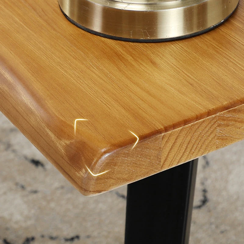 Scrivania rettangolare legno massello Scrivania per riunioni industriale per la casa Clearhalo