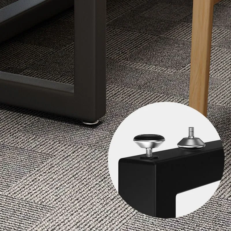 Scrivania da riunione rettangolare legno massello Scrivania industriale per ufficio Clearhalo