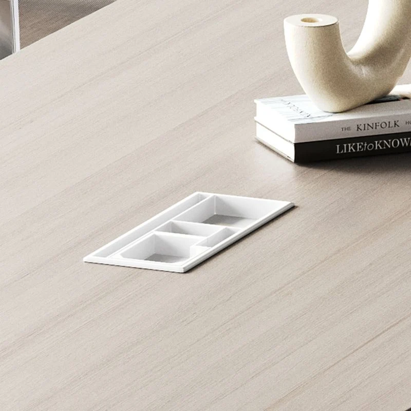 Scrivania da ufficio contemporanea H da 29,25 pollici, realizzata legno, ovale Clearhalo