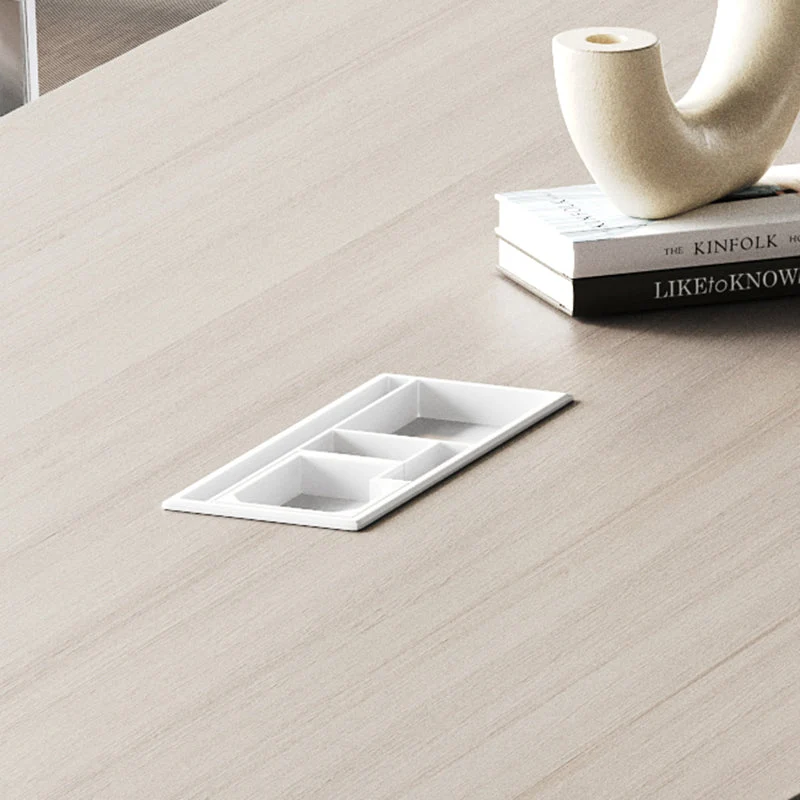 Scrivania da ufficio contemporanea H da 29,25 pollici, realizzata legno, ovale Clearhalo