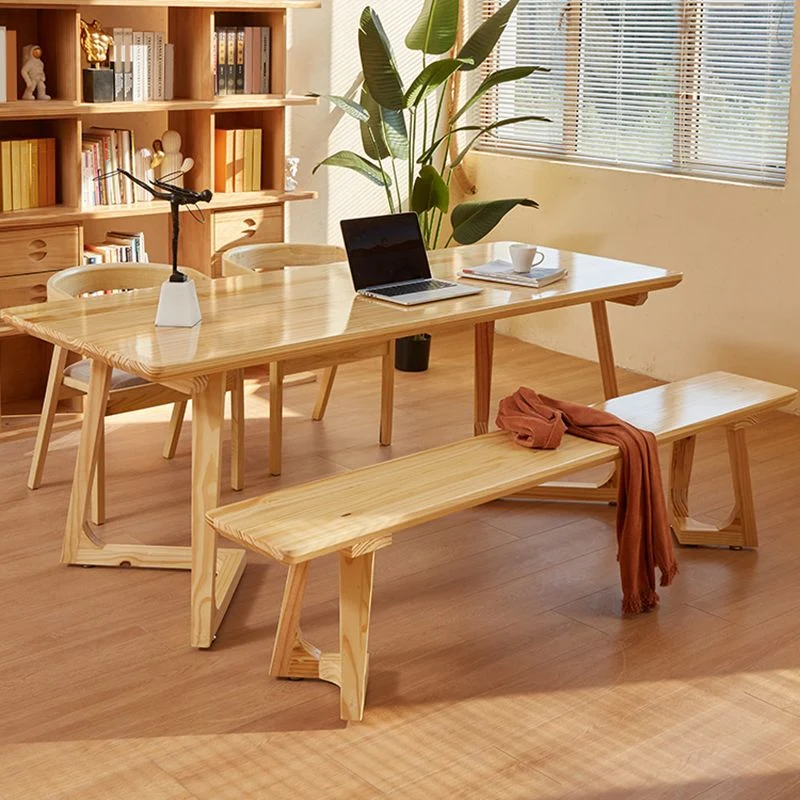 Scrivania da ufficio contemporanea legno Scrivania operativa di forma rettangolare per ufficio Clearhalo