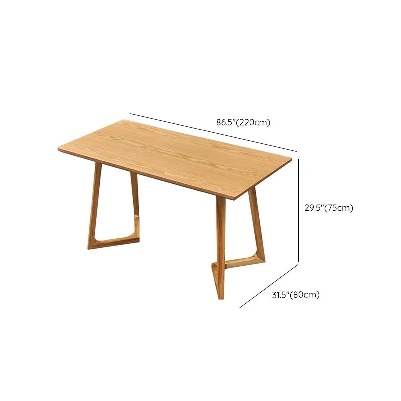 Scrivania da ufficio contemporanea legno Scrivania operativa di forma rettangolare per ufficio Clearhalo