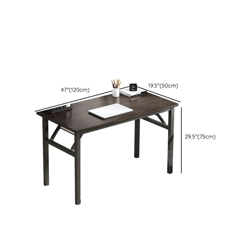 Scrivania da ufficio contemporanea rettangolare da 29,5"H per camera da letto Clearhalo