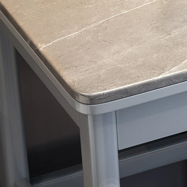 Scrivania da ufficio industriale legno di gomma Scrittoio rettangolare Clearhalo