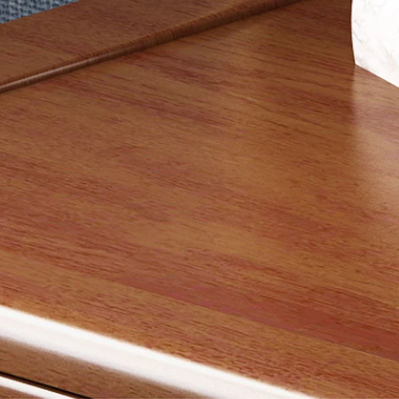 Scrivania da ufficio legno stile moderno Scrivania operativa di forma rettangolare con 3 cassetti Clearhalo