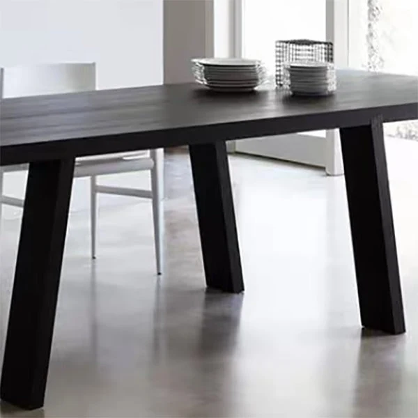 Scrivania da ufficio rettangolare industriale Scrivania legno massello per la casa Clearhalo